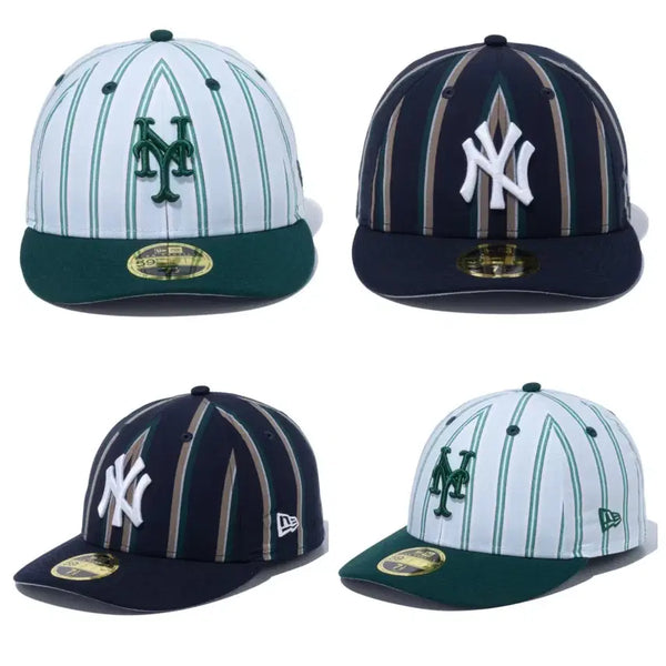 [BUNJANG] New Era JAPAN Black Label Striped Pattern Snapback Hat / [스냅백]뉴에라JAPAN블랙라벨(59호)줄무늬패턴