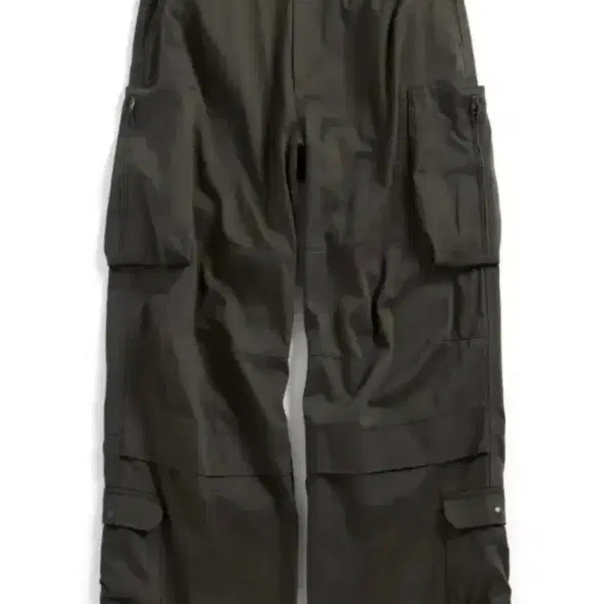 [BUNJANG] Hatching Room Cargo Pants Dark Khaki Size 3 / (판매) 해칭룸 카고 팬츠 다크 카키 바지 3사이즈
