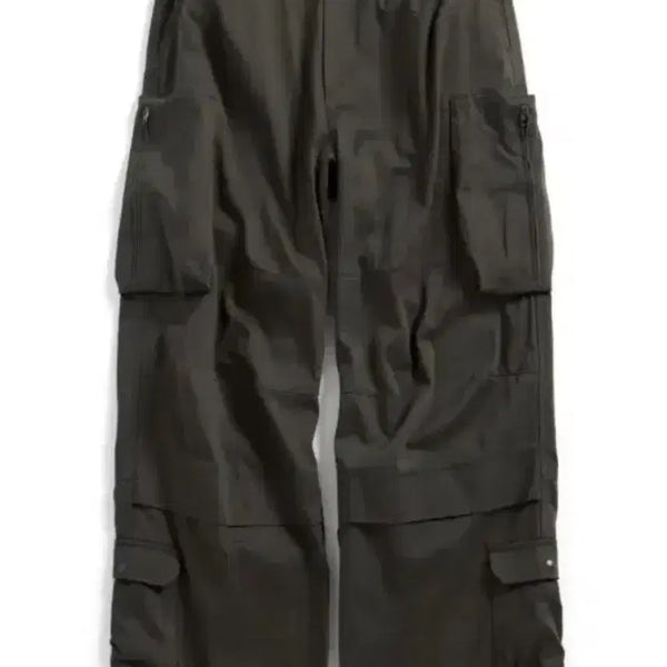 [BUNJANG] Hatching Room Cargo Pants Dark Khaki Size 3 / (판매) 해칭룸 카고 팬츠 다크 카키 바지 3사이즈