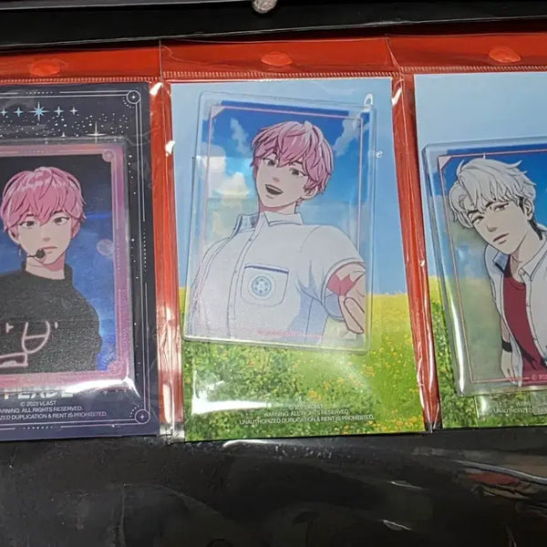 [BUNJANG] PLAVE Aniplex Acrylic Card Bambi, Eunho (Sealed) / (미개봉)플레이브 애니플러스 아크릴카드 밤비, 은호