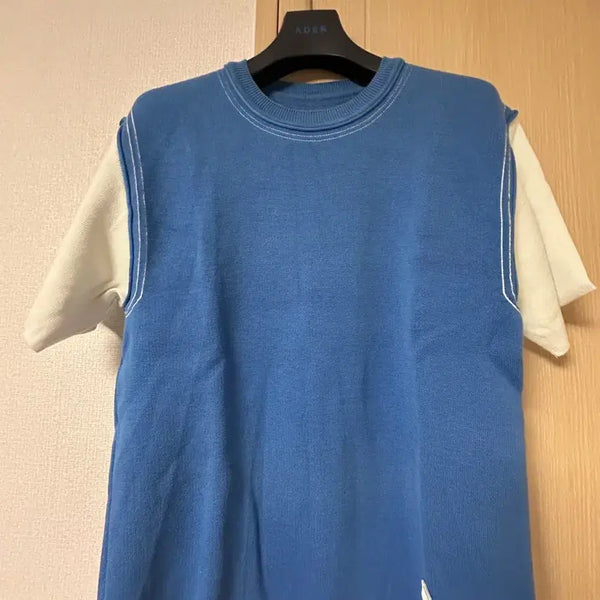 [BUNJANG] Ader Error Short Sleeve Knit A1 / 아더에러 반팔 니트 A1