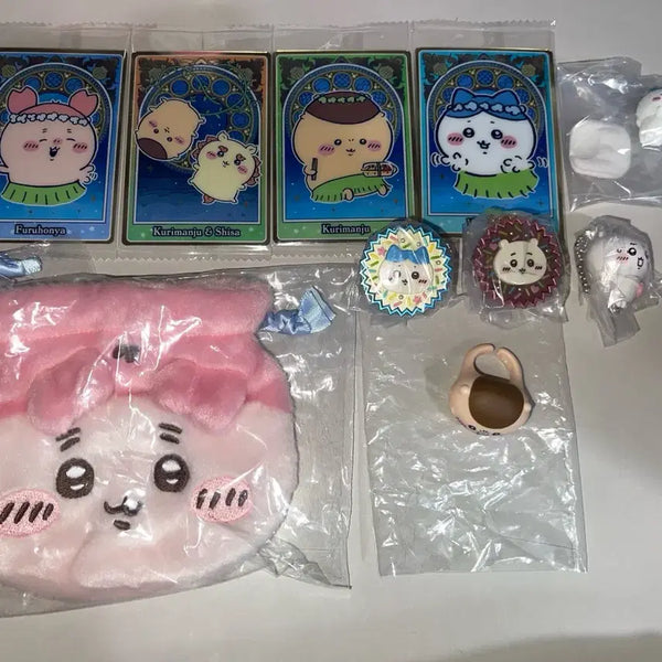 [BUNJANG] Chiikawa Merchandise Set (Kani, Kurimanju, Hachiware, Chiikawa) / 치이카와 굿즈세트(카니/쿠리만쥬/하치와레/치이카와)