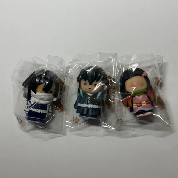 [BUNJANG] Demon Slayer Minipafemars Obanai, Muichiro, Nezuko Bundle Set / 귀멸의 칼날 미니 파페마스 오바나이 무이치로 네즈코 일괄