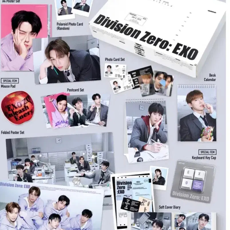 [BUNJANG] EXO Kai 2026 Season's Greetings Sealed Full Set / EXO 시그 2026 단순개봉 풀구성 폴라카이