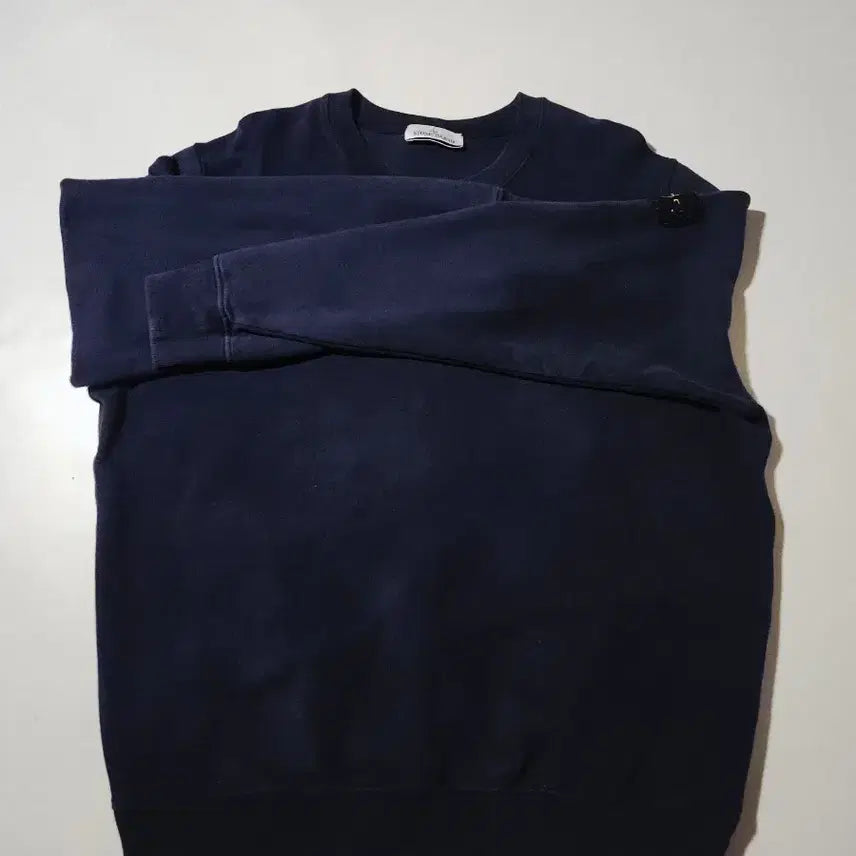 [BUNJANG] Stone Island Sweatshirt Navy XXL / 스톤아일랜드 맨투맨 네이비 XXL