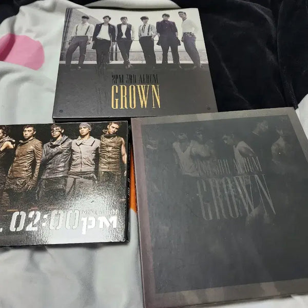 [BUNJANG] 2PM STILL 02:00PM Mini Album & GROWN 3rd Album Bundle Set / 2PM STILL 02:00PM 미니앨범 + GROWN 3집 앨범  일괄