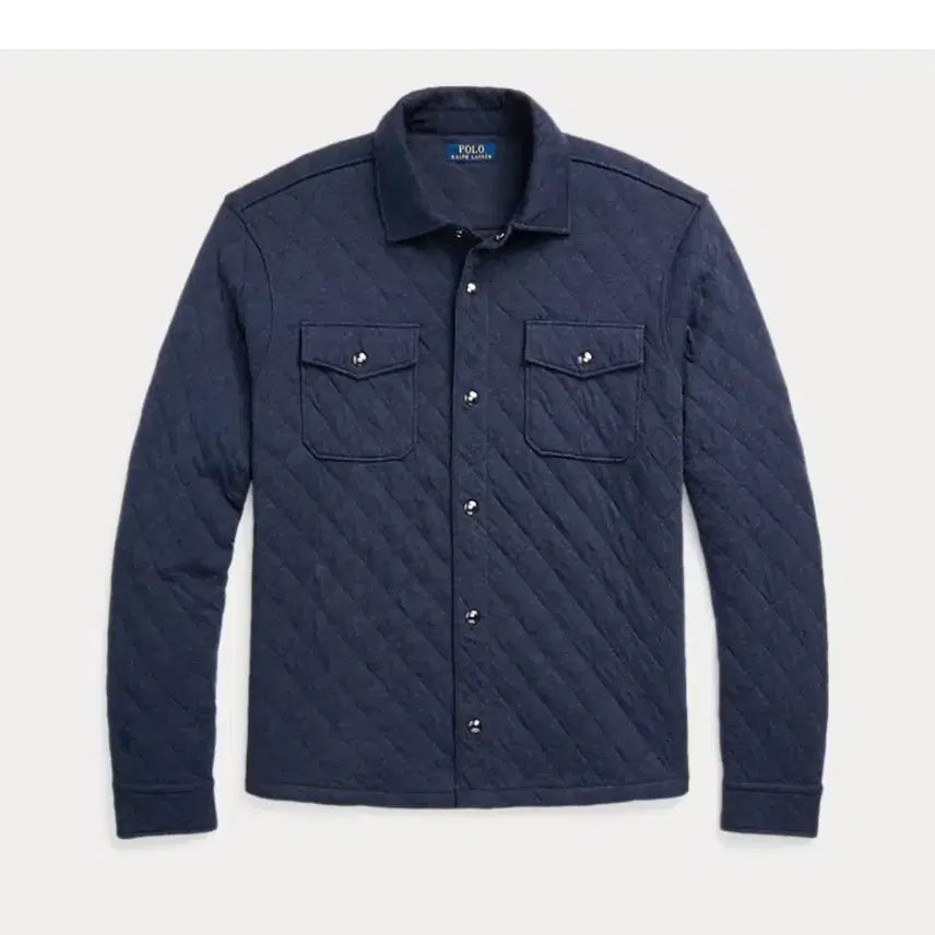 [BUNJANG] Polo Ralph Lauren Quilted Shirt Jacket M / 폴로 랄프로렌 퀼팅 셔츠 자켓 M