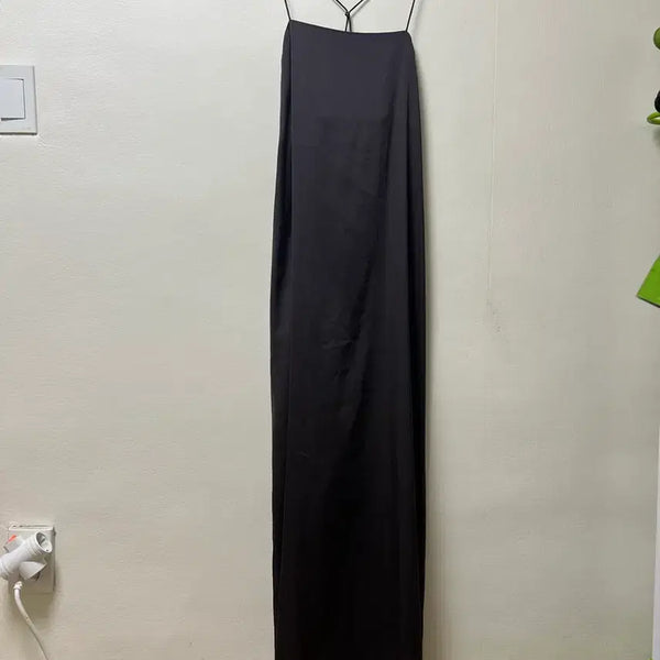[BUNJANG] COS Black Sleeveless Maxi Dress Size 55 / 코스 끈나시 롱 원피스 55
