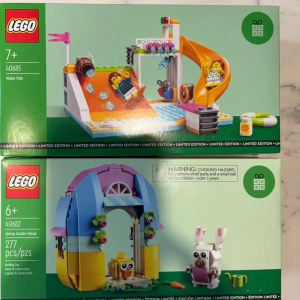 [BUNJANG] LEGO 40685 Water Park & 40682 Spring Garden House Bundle Set / 레고 40685 , 40682 새제품 일괄 판매합니다
