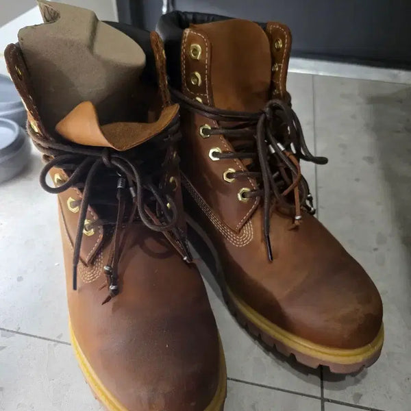 [BUNJANG] Timberland x Hatching Room 6-Inch Boots Oil Burnished Wide 285 / 팀버랜드 x 해칭룸 6인치 부츠 오일 버니쉬드 - 와이드 285