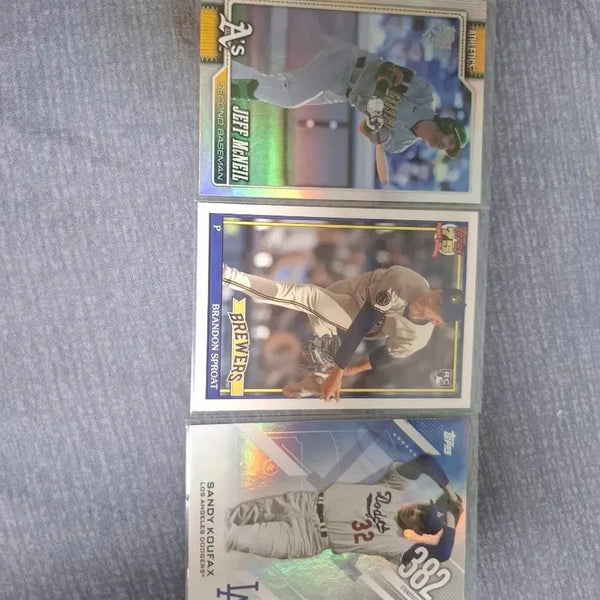 [BUNJANG] Topps 75th Anniversary Series 2 MLB Baseball Cards 3-Card Set / 탑스 75주년 시리즈 2 mlb 야구카드  3장 세트