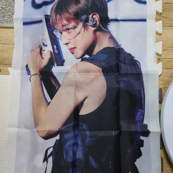 [BUNJANG] Park Jihoon 4-Hole Banner (Unofficial Merchandise) 1pc / 박지훈 4공베너 (비공굿) 1장_새상품