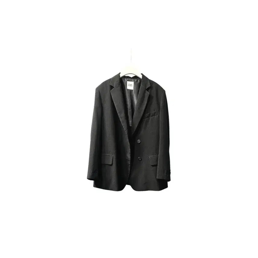 [BUNJANG] Studio Tomboy Oversized Single Jacket Black / 스튜디오톰보이  오버핏 싱글 자켓