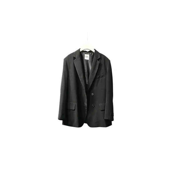 [BUNJANG] Studio Tomboy Oversized Single Jacket Black / 스튜디오톰보이  오버핏 싱글 자켓