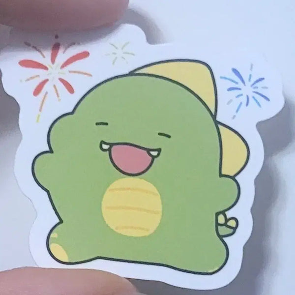 [BUNJANG] JamttalTV Pixelie Dinosaur Stickers / 잠뜰TV 픽셀리 공룡 스티커