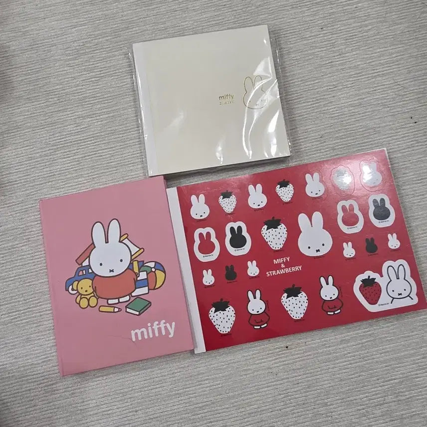 [BUNJANG] Miffy Sticky Memo Pad / 미피 메모지 떡메