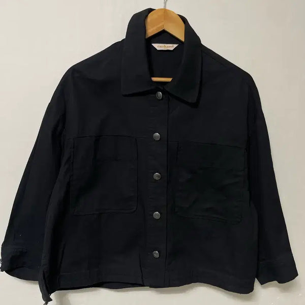 [BUNJANG] Cacharel Relaxed Fit String Jacket / 77 Cacharel 루즈핏 스트링 자켓 정품