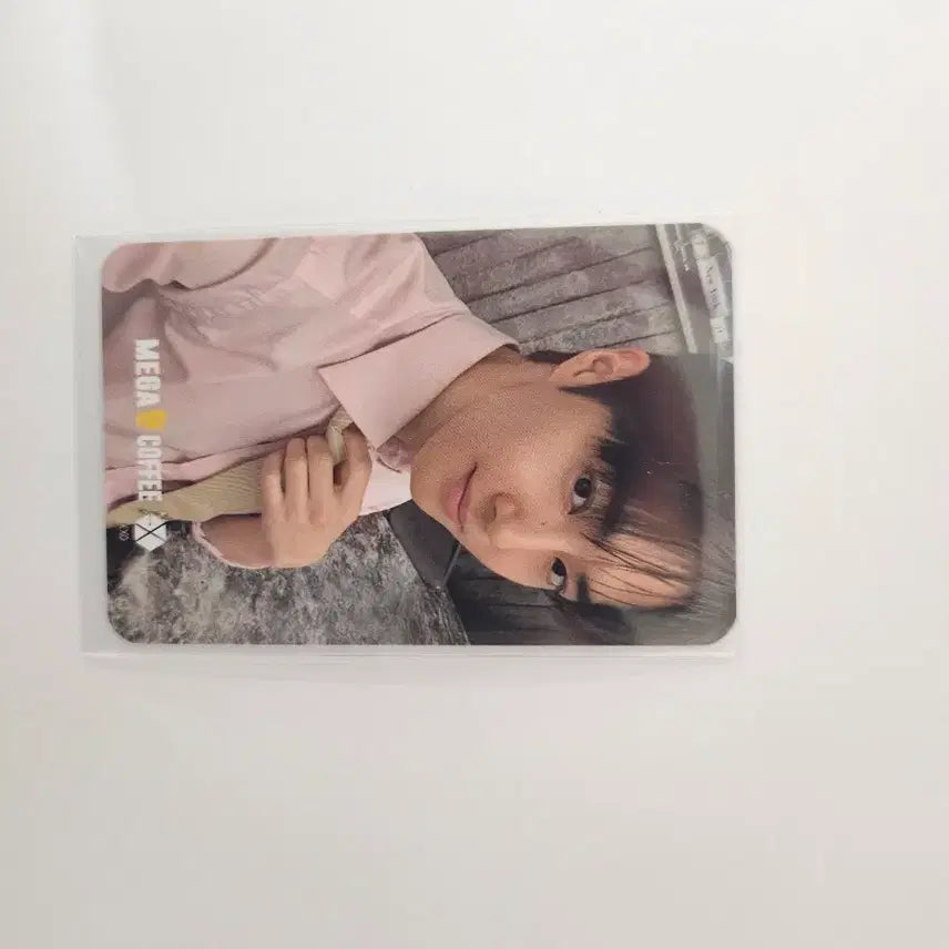 [BUNJANG] EXO SUHO Megacoffee Photocard / 메가커피 엑소 수호