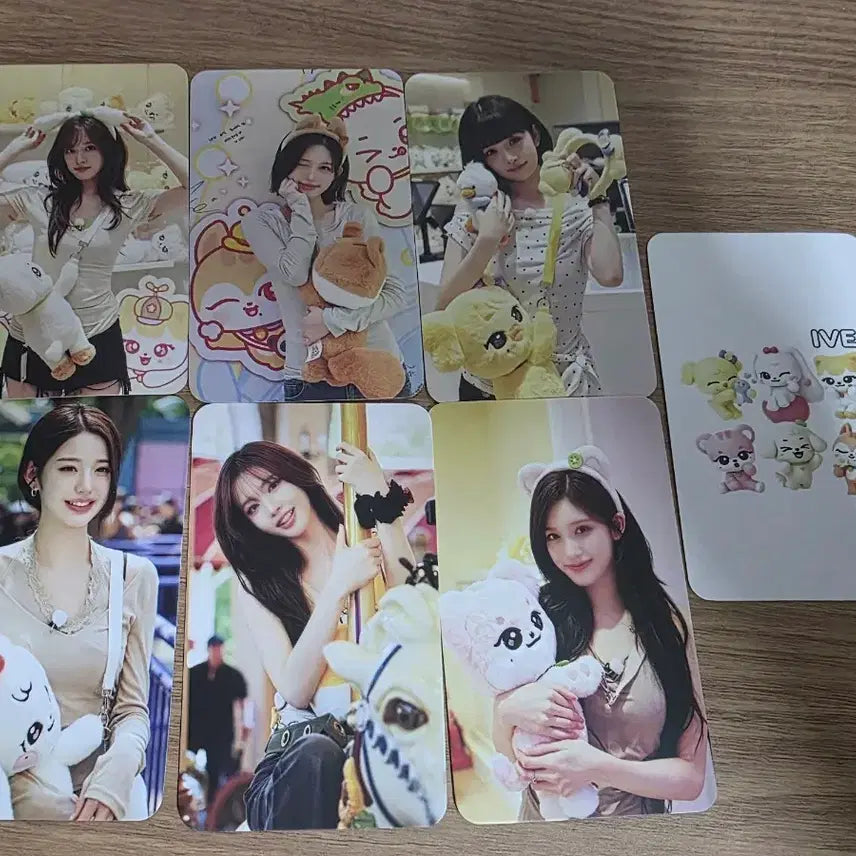 [BUNJANG] IVE Non-Official Photocard Set 6 Types / 아이브 비공굿 포토카드 6종