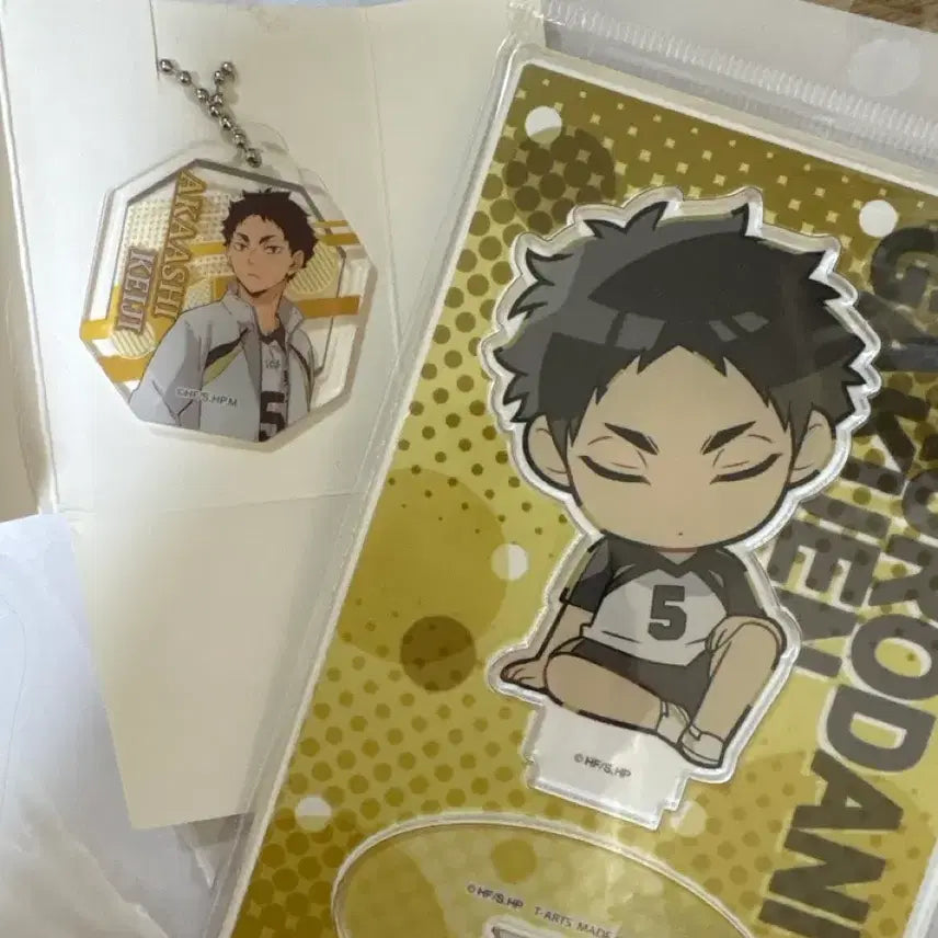 [BUNJANG] Haikyuu!! Akaashi Acrylic Stand / Keychain Set / 하이큐 아카아시 아크릴 스탠드/ 키링