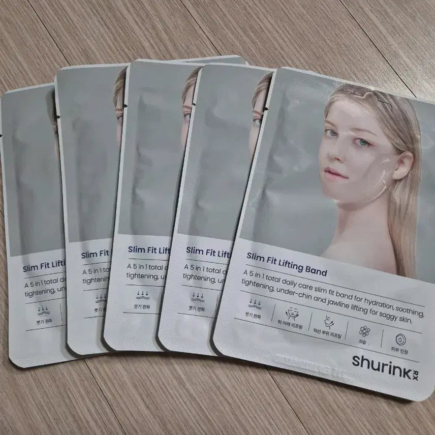 [BUNJANG] Shrink Slim Fit Lifting Band (5 Count) / 슈링크 슬림핏 리프팅 밴드 Slim Fit Lifting Band