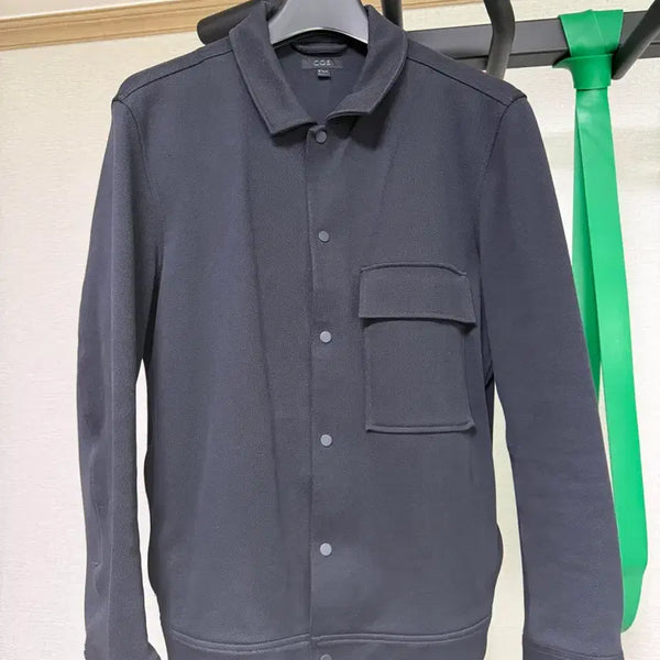 [BUNJANG] COS Cotton Twill Shirt Jacket Navy L / 코스 코튼 트윌 셔츠 자켓 네이비 L