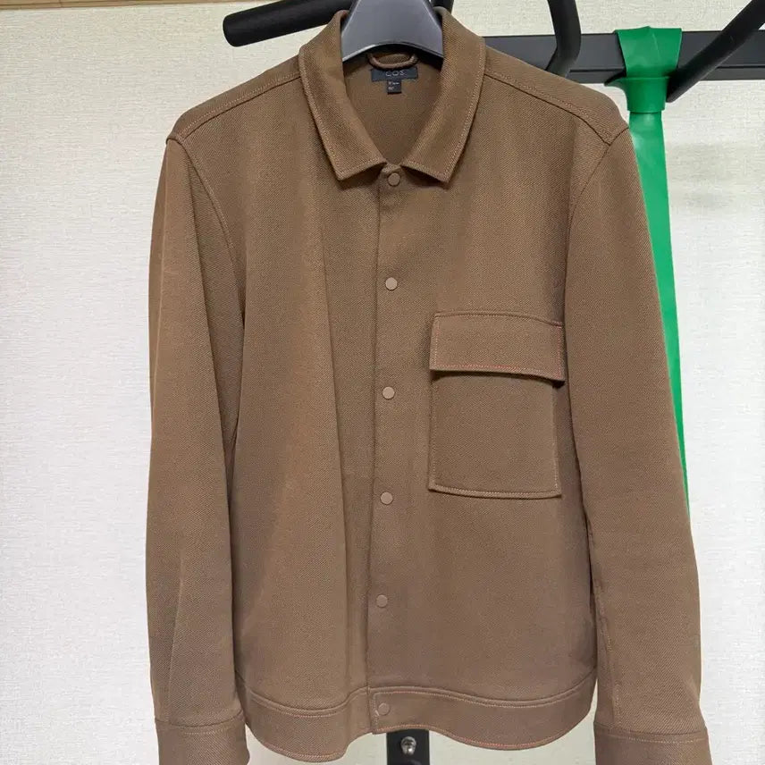 [BUNJANG] COS Cotton Twill Shirt Jacket Brown L / 코스 코튼 트윌 셔츠 자켓 브라운 L