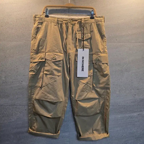 [BUNJANG] IN NOHERE Multi Pocket Pants Beige / IN NOHERE. 멀티 포켓 팬츠.