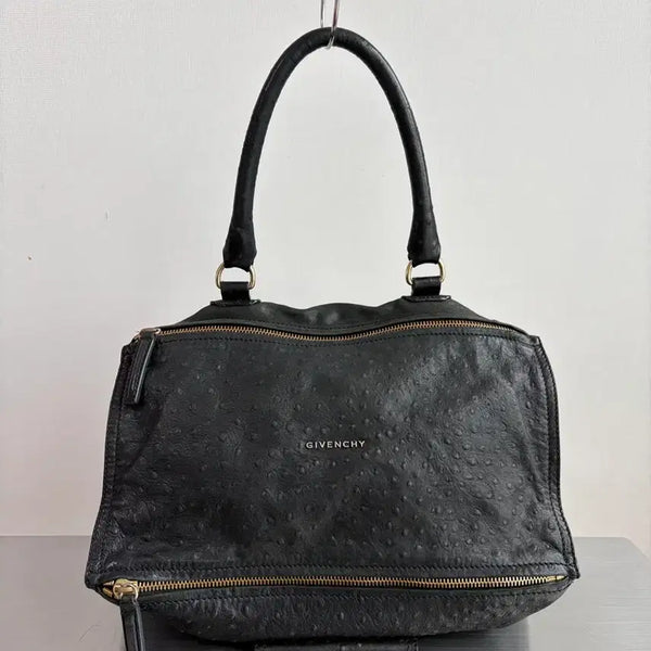 [BUNJANG] Givenchy Pandora Ostrich Large Hobo Bag / 지방시 판도라 오스트리치 라지 호보백