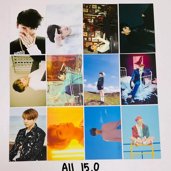 [BUNJANG] BTS Jungkook Dragon Ball Postcard Full Set / bts 방탄 아미피디아 정국 엽서 드래곤볼 full set
