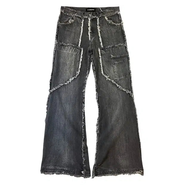 [BUNJANG] No Face Studio Flare Denim Jeans / 노페이스스튜디오 플레어 데님