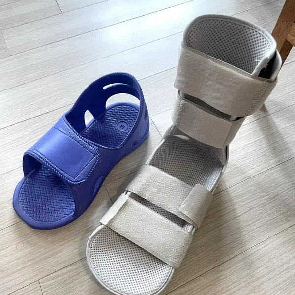 [BUNJANG] Ankle Fracture Cast Brace Set - Medium Women's / 반깁스 석고 보호대 보조기 세트 M 여성