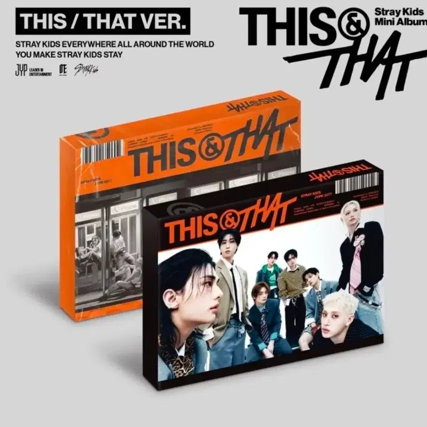 [BUNJANG] Stray Kids THIS & THAT Album Sealed Bundle Set / 스트레이키즈 디스앤댓 THIS & THAT 앨범 미개봉 8세트 일괄