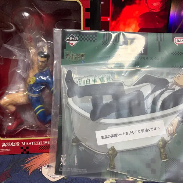 [BUNJANG] Jujutsu Kaisen Shibuya Incident Arc: Higuruma Acrylic Stand & Takaba Figure Bundle / 주술회전 사멸회유 쿠지 E상 히구루마 아크릴 H상 타카바 피규어 일괄