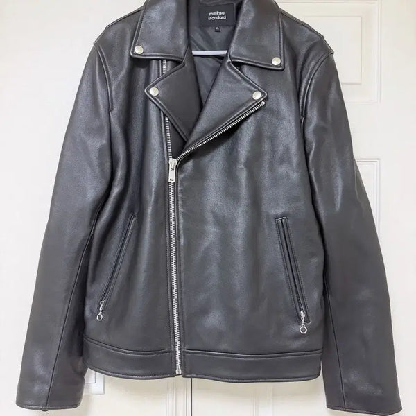 [BUNJANG] Musinsa Standard Black Rider Jacket XL / 남성 무신사 스탠다드 블랙 라이더 자켓 XL
