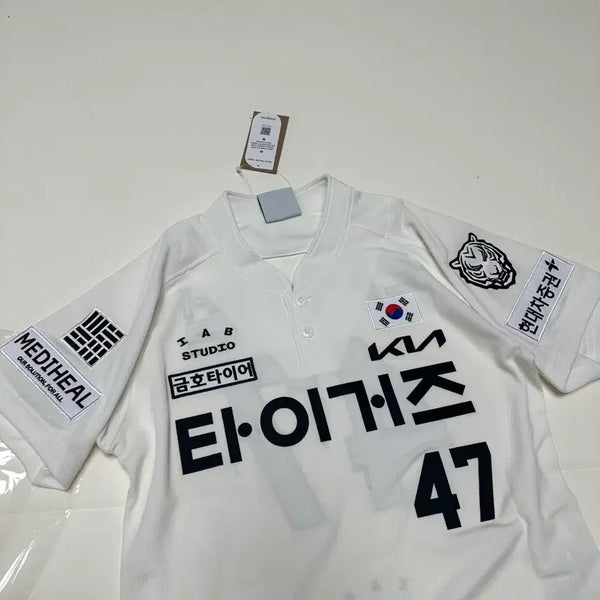 [BUNJANG] Kia Tigers 2026 Liberation Day Uniform Na Sung-bum Embroidered Patch Size 90 / 26 기아타이거즈 광복절 유니폼 90 나성범 자수마킹