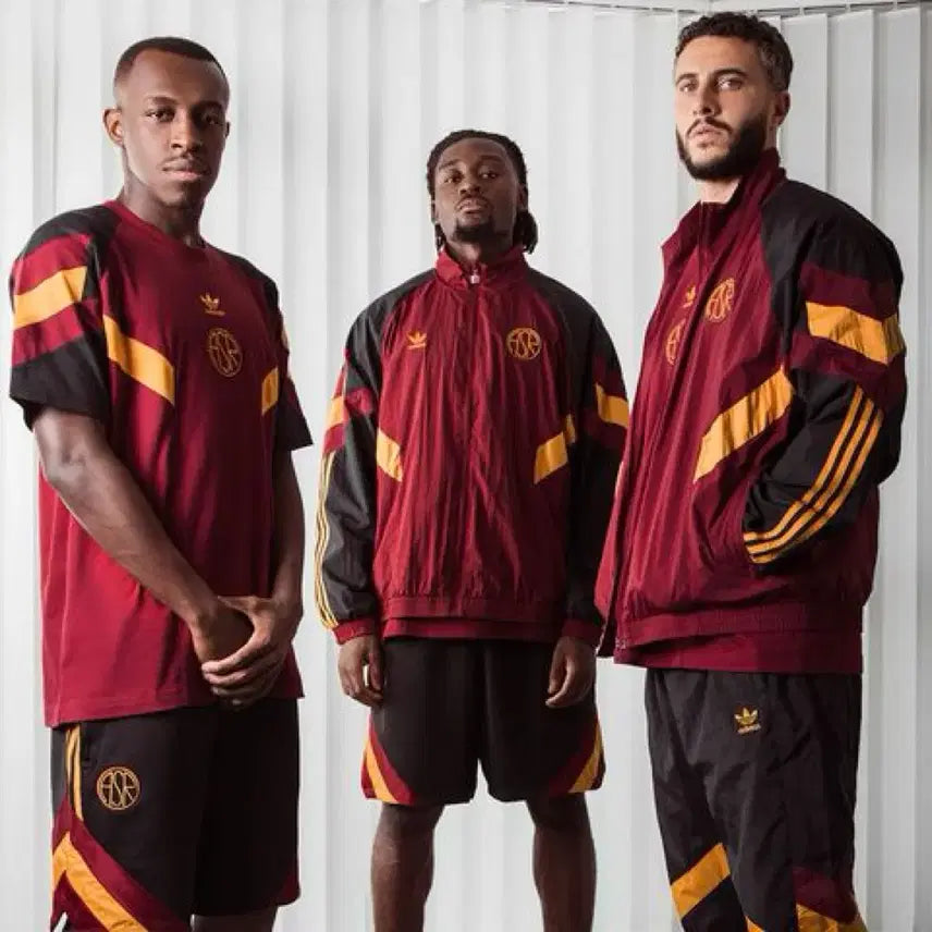 [BUNJANG] AS Roma Adidas Originals Track Top / as로마  24/25 아디다스 오리지날 트랙탑
