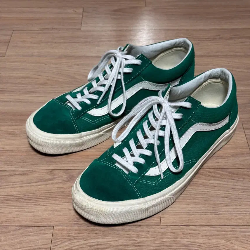 [BUNJANG] Vans Style 36 Sneakers 280 Green / 반스 스타일 36 280 그린