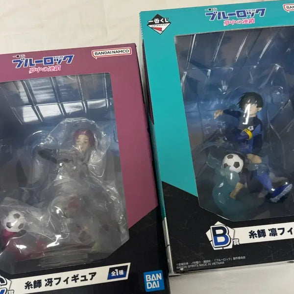 [BUNJANG] Blue Lock Rin Itoshi Kuji Figure C & B Prize Bundle with Poster / 블루록 사에 린 쿠지 피규어 c상 b상 일괄 포스터 판매 양도