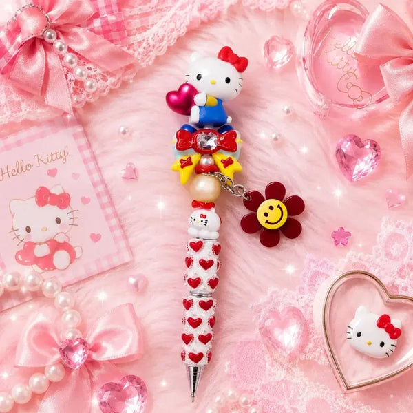 [BUNJANG] Sanrio Hello Kitty Figure Deco Pen / 정품 키티피규어 볼꾸 산리오 볼펜