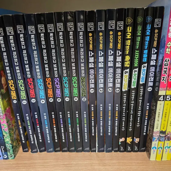 [BUNJANG] SCP Foundation Series (Vol. 1-10) Bundle Set / scp 1~10권 스페셜에이전트1~3 scp사자성어 속담 맞춤법