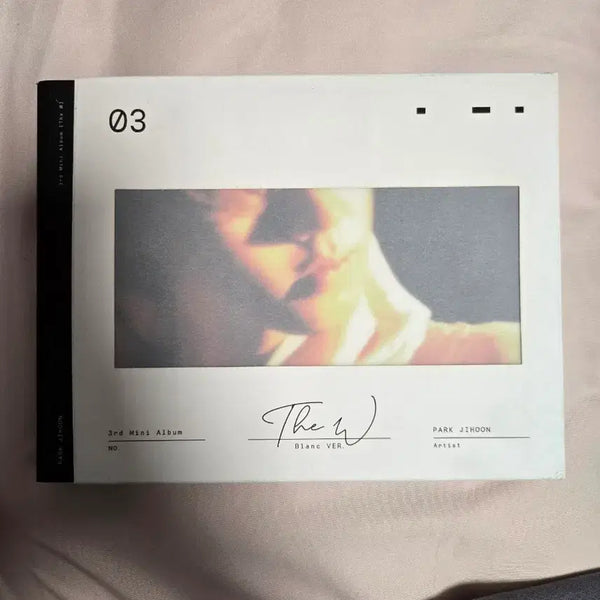[BUNJANG] Park Jihoon 3rd Mini Album The W Blanc Ver. / 박지훈 3집 미니 앨범 The W Blanc Ver. 화이트