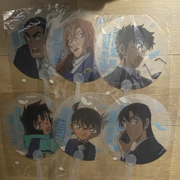 [BUNJANG] Detective Conan Fanbase Pop-up Store Full Set Fan / 명탐정코난 팬베이스 팝업스토어 팝업 부채 전종 특전