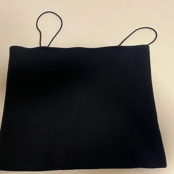 [BUNJANG] LUV IS TRUE Knit Sleeveless Top / 르917 니트 슬리브리스