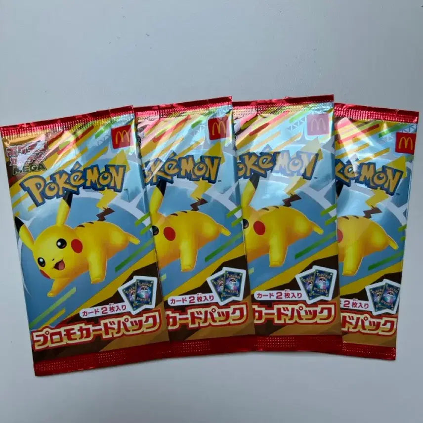 [BUNJANG] McDonald's Pokémon Promo Card Pack / 맥도날드 포켓몬 프로모 카드팩