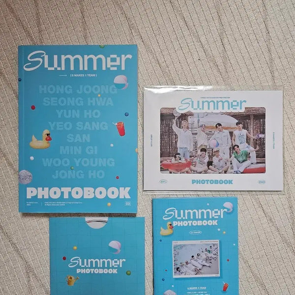 [BUNJANG] ATEEZ 2023 Summer Photobook / 에이티즈 2023 썸머 포토북