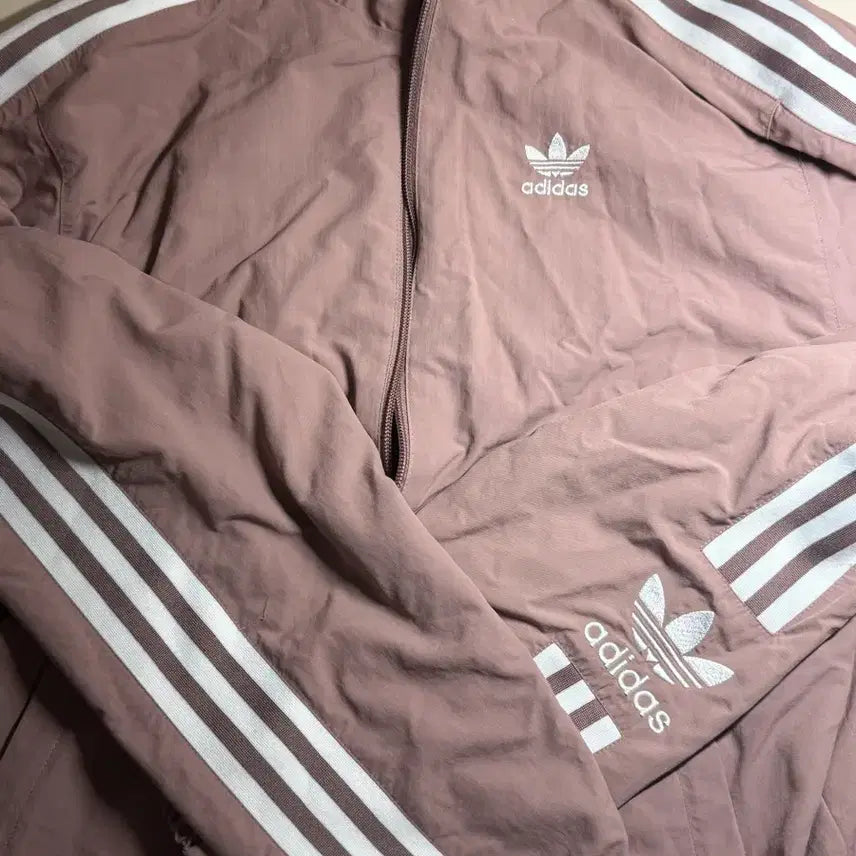 [BUNJANG] Adidas Pink Windbreaker Jacket S / 정품 아디다스 핑크 바람막이 윈드브레이커 S