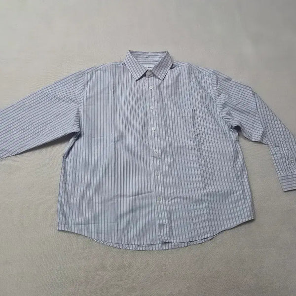 [BUNJANG] F.ILLUMINATE Men's Striped Shirt / F.ILLUMINATE 남성 스트라이프 셔츠 110