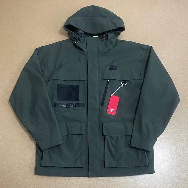 [BUNJANG] New Balance Utility Cargo Jacket Khaki XXL / (110) 뉴발란스 유틸리티 카고 자켓 카키