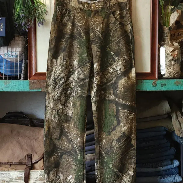 [BUNJANG] Realtree Camo Cargo Pants / 리얼트리 카모팬츠 헌팅팬츠 카고팬츠 32 32
